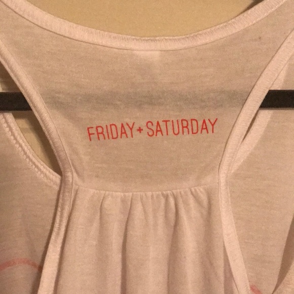 Friday + Saturday Tank Top, Shop Riffraff - Picture 3 of 3